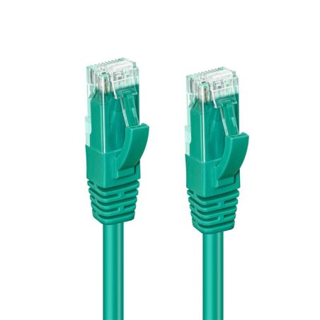 MicroConnect U/UTP CAT6 10M Green LSZH